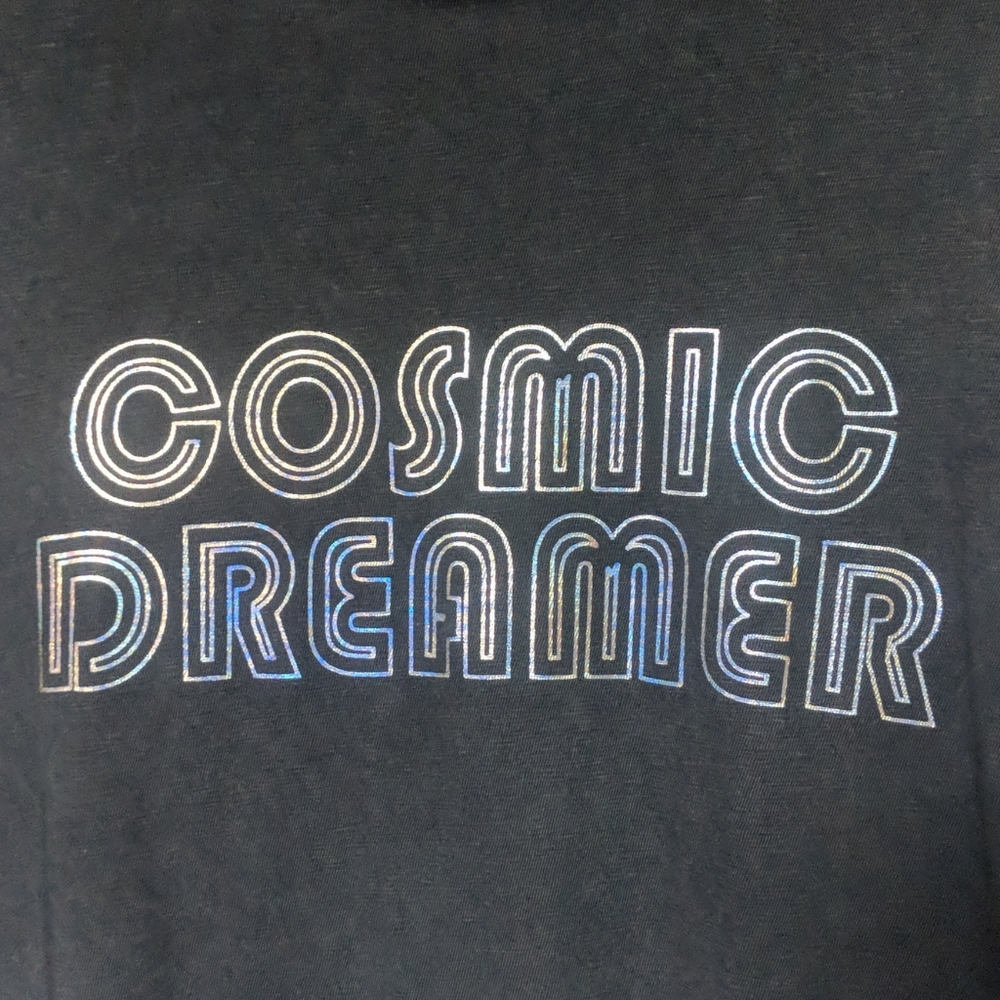 Aerie Real Soft Oversized Cosmic Dreamer Cotton Shirt - Picture 3 of 7